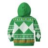 Unisex Kid Tops Pullover Sweatshirt Green Power Ranger 3D Apparel 1 - Image 2