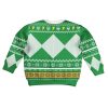 Unisex Kid Tops Pullover Sweatshirt Green Power Ranger 3D Apparel 2 - Image 2