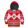 Unisex Kid Tops Pullover Sweatshirt Red Power Ranger 3D Apparel 1 - Image 1