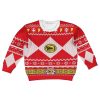 Unisex Kid Tops Pullover Sweatshirt Red Power Ranger 3D Apparel 2 - Image 1