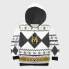 Unisex Kid Tops Pullover Sweatshirt White Power Ranger 3D Apparel 1 - Image 1