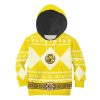 Unisex Kid Tops Pullover Sweatshirt Yellow Power Ranger 3D Apparel 1 - Image 1