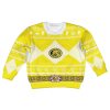 Unisex Kid Tops Pullover Sweatshirt Yellow Power Ranger 3D Apparel 2 - Image 1