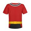 Unisex Kid Tops Red Power Rangers Samurai 3D Apparel 3 - Image 2
