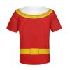 Unisex Kid Tops Red Power Rangers Zeo Kid 3D Apparel 3 - Image 2