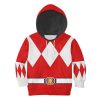 Unisex Kid Tops Red Ranger Mighty Morphin Kid 3D Apparel 1 - Image 1