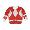 Unisex Kid Tops Red Ranger Mighty Morphin Kid 3D Apparel 2 - Image 1
