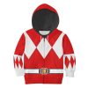 Unisex Kid Tops Red Ranger Mighty Morphin Kid 3D Apparel 4 - Image 1