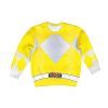 Unisex Kid Tops Yellow Power Ranger 3D Apparel 2 - Image 1