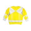 Unisex Kid Tops Yellow Power Ranger 3D Apparel 2 - Image 2