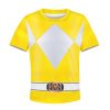 Unisex Kid Tops Yellow Power Ranger 3D Apparel 3 - Image 1