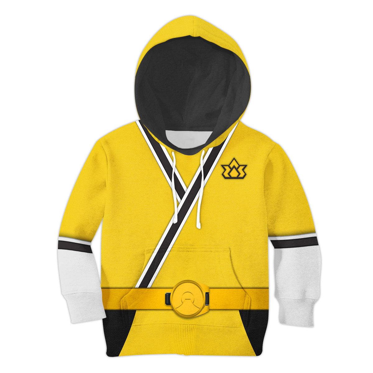 unisex kid tops yellow power rangers samurai 3d apparel 1 1 Unisex Kid Tops Yellow Power Rangers Samurai 3D Apparel 1 - Image 1