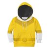 Unisex Kid Tops Yellow Power Rangers Zeo Kid 3D Apparel 1 - Image 1