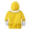 Unisex Kid Tops Yellow Power Rangers Zeo Kid 3D Apparel 1 - Image 2