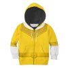 Unisex Kid Tops Yellow Power Rangers Zeo Kid 3D Apparel 4 - Image 1