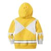 Unisex Kid Tops Yellow Ranger Mighty Morphin Kid 3D Apparel 1 - Image 2