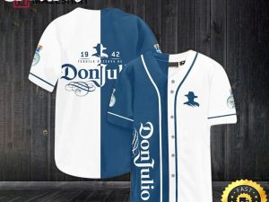 Don Julio Beer Lover Baseball White Jersey