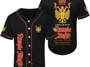 Vintage Rumple Minze Gin Baseball Jersey