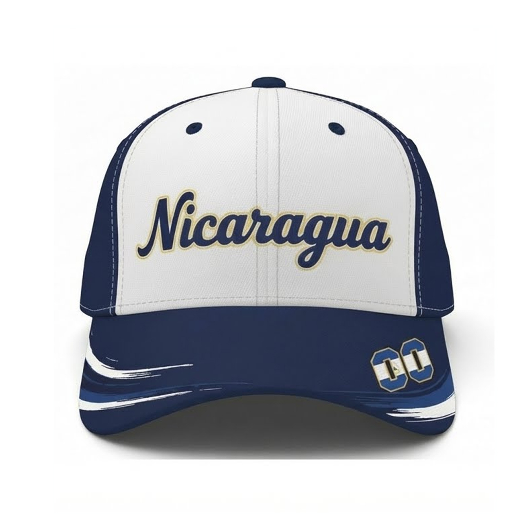 Nicaragua National Baseball World Classic 2026 Personalized Baseball Cap Nicaragua National Baseball World Classic 2026 Personalized Baseball Cap