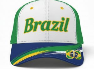 Brazil National Baseball World Classic 2026 Personalized Baseball Cap - Image 1