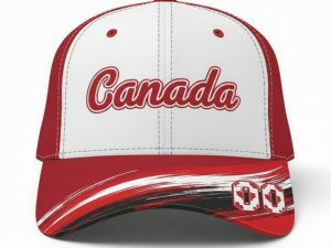 Canada National Baseball World Classic 2026 Personalized Baseball Cap - Image 1
