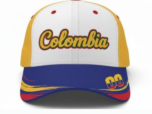 Colombia National Baseball World Classic 2026 Personalized Baseball Cap - Image 1