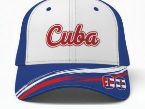 Cuba National Baseball World Classic 2026 Personalized Baseball Cap - Image 1