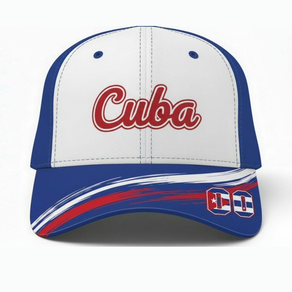cuba national baseball world classic 2026 personalized baseball cap 1 Cuba National Baseball World Classic 2026 Personalized Baseball Cap - Image 1