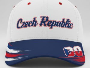 Czech Republic National Baseball World Classic 2026 Personalized Baseball Cap - Image 1