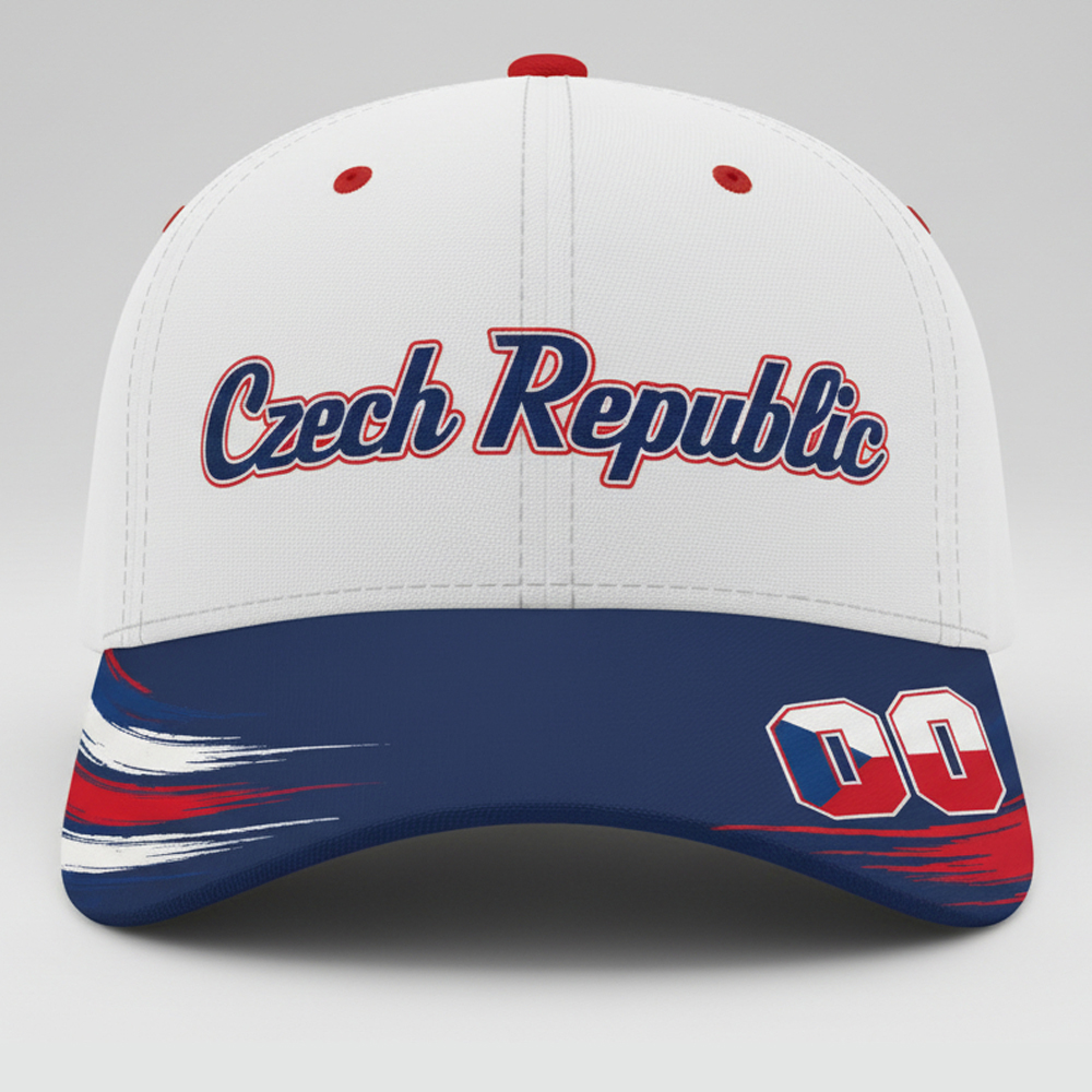 czech republic national baseball world classic 2026 personalized baseball cap 1 Czech Republic National Baseball World Classic 2026 Personalized Baseball Cap - Image 1