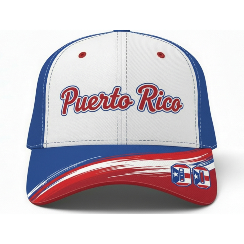 puerto rico national baseball world classic 2026 personalized baseball cap 1 Puerto Rico National Baseball World Classic 2026 Personalized Baseball Cap - Image 1