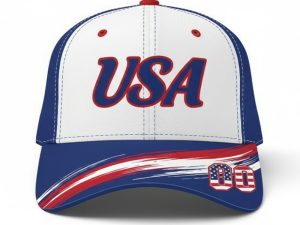 USA National Baseball World Classic 2026 Personalized Baseball Cap - Image 1
