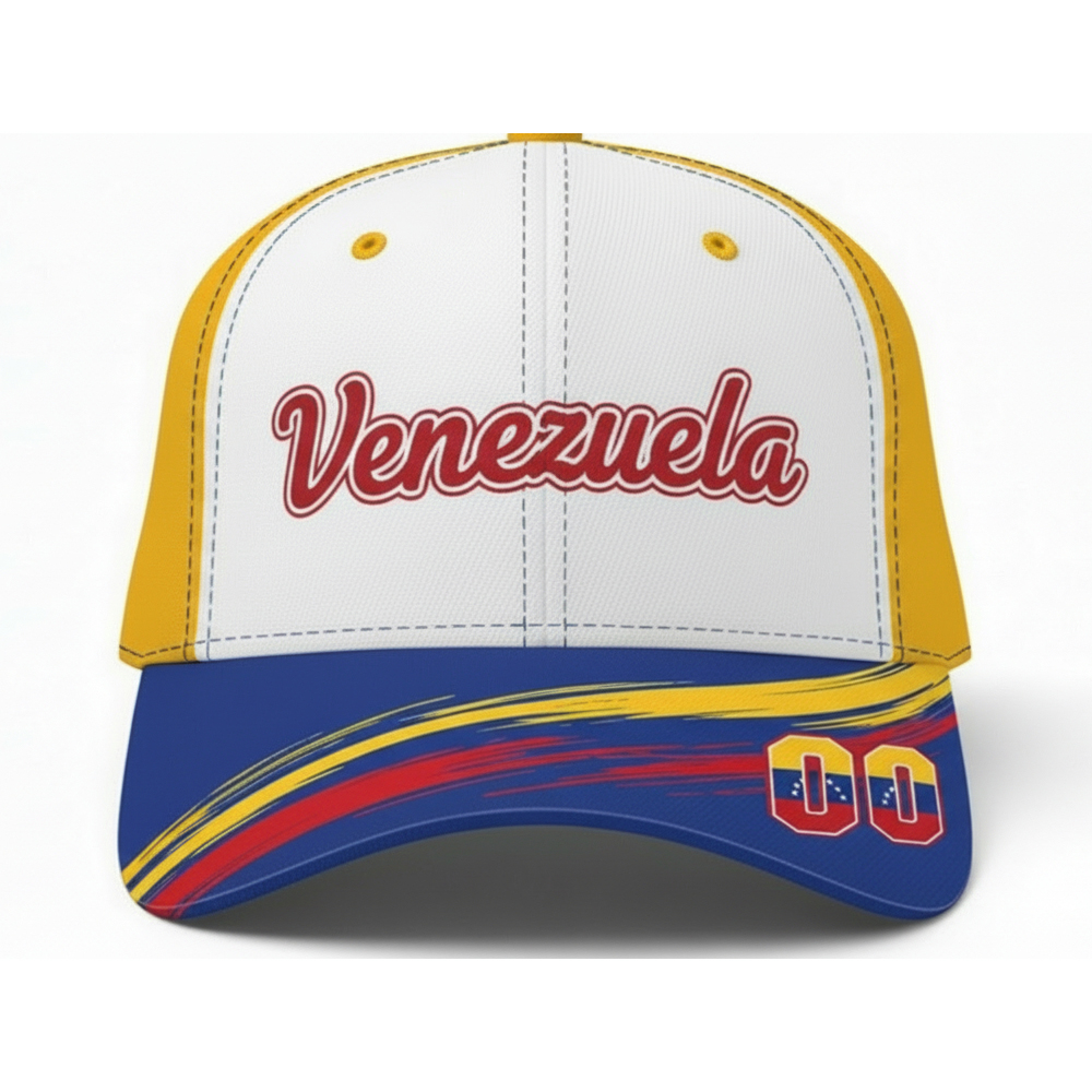 venezuela national baseball world classic 2026 personalized baseball cap 1 Venezuela National Baseball World Classic 2026 Personalized Baseball Cap - Image 1